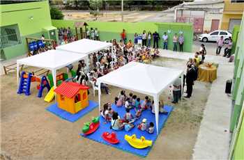 Inauguração da Escola Municipal Padre Pedro Crisólogo Rosa